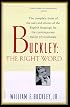 Buckley: The Right Word (Harvest Book)