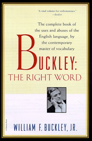 Buckley: The Right Word (Harvest Book) under Etymology in The Books Store