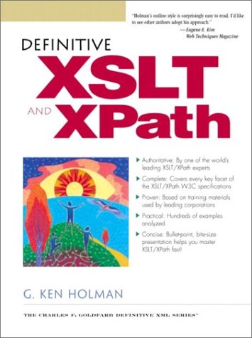 Image of: Definitive XSLT and XPath