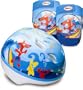 Bell Toddler Boy's Bicycle Helmet, Knee Pads, and Elbow Pads Value Pack (Blue Hang 10)