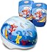 Bell Toddler Boy's Bicycle Helmet, Knee Pads, and Elbow Pads Value Pack (Blue Hang 10)