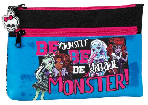 Imagen principal de Monster High - Portatodo dos cremalleras (Safta 811340033)