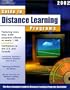 Distance Learning Programs 2002 (Peterson's Guide to Distance Learning Programs, 2002)