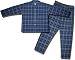 Men's Bert Pulitzer 100% Cotton Coat-style Broadcloth Pajamas