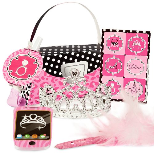 Diva Zebra Print Filled Party Favor Box