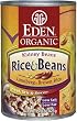 Eden Organic Rice & Beans, Kidney Beans, Lundberg Brown Rice, 15-Ounce Cans (Pack of 12)