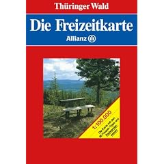 Die Freizeitkarte Allianz, Bl.61, Th�ringer Wald
