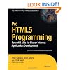 Pro HTML5 Programming