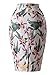 KIRA Women's Vintage Cotton Floral Pencil Skirt