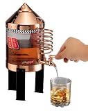 Dale Earnhardt Jr 64-Ounce Moonshine Still Dispenser with Copper Finish