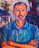 Custom Order #V6-ATZ, Oil on Canvas, Custom Painting of The Person You Love, For 1 Person of Customer's Choice, Style: Expressionism, with Signature Text "YOU FOREVER", Canvas Size 30 x 30 inch