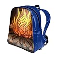 HuaT Campfire Traditions Blue Multi Pocket Backpack