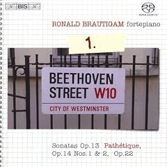 Beethoven: Complete Works for Solo Piano Vol 1 - Sonatas Op 13 Path�tique, Op 14 Nos 1 & 2, Op 22 /Brautigam