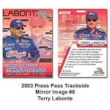 Press Pass Trackside Mirror Image '03 Terry Labonte Card