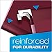 Pendaflex Reinforced Hanging Folders, Letter Size, Burgundy, 1/5 Cut, 25/BX (4152 1/5 BUR)