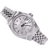 Rolex Ladies Stainless Steel Datejust Pink Mother of Pearl Dial