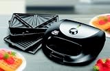 Unold 48356 ONYX Mulit 3in1 Multigrill Edelstahl seidenmatt/Schwarz textiert
