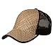 Straw Trucker Cap