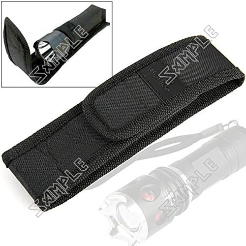 ( LittleSomething ) C8 Series Durable Nylon Flashlight Torch Holster Portable Flashlight Pouch Carrying Bag with Velcro Closure (Sports / Outdoor > travelling-needs)