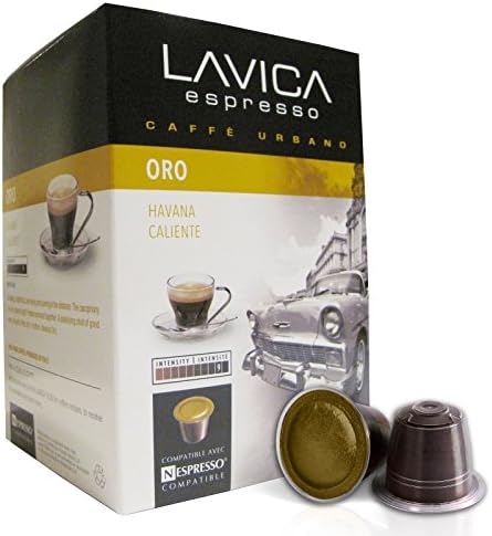 ORO ESPRESSO (120 capsules) Lavica Dark Roast Nespresso Compatible Coffee Capsules