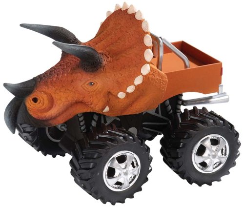 Childrens Toyshop  Toys : Triceratops Monster Head Truck