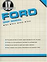 Ford Shop Service Manual: Models TW5/TW15/TW25/TW35 (I & T Shop Service Manuals)