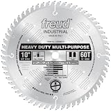 Freud LU82M010 10-Inch 60 Tooth TCG Crosscutting and Ripping Saw Blade with 5/8-Inch Arbor