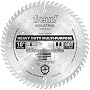 Freud LU82M010 10-Inch 60 Tooth TCG Crosscutting and Ripping Saw Blade with 5/8-Inch Arbor
