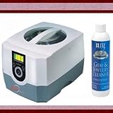 5125aFqBaSL.SL160BogueSystemsProfessionalGradeUltrasonicJewelryCleaner4800+Blitz(8oz)ConcentratedGem&JewelryCleaningSolution