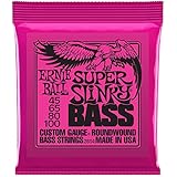 Ernie Ball Super Slinky Nickel Round Wound Bass Set, .045 - .100