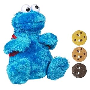 Sesame Street Sesame Street Count And Crunch Cookie Monster Plush