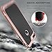 iPhone 7 Plus Case, E LV iPhone 7 Plus - Hybrid [Scratch/Dust Proof] Armor Defender Slim Shock-Absorption Bumper Case for Apple iPhone 7 Plus - [BLACK/ROSE GOLD]
