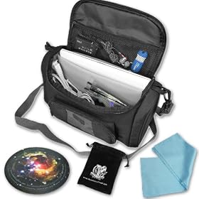High Density Black FlexWall Design Case for Toshiba Mini NB100 / NB205 8.9-Inch and 10.1-Inch Series Netbooks *** Includes Mousepad, Accessory Bag and Micro Fiber Cleaning Cloth