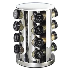 Buy Kamenstein 16-Jar Stainless-Steel Spice Tower