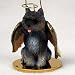 Cairn Terrier Brindle Tiny One Dog Angel Ornament