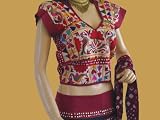 ETHNIC INDIAN DRESS LENGHA CHOLI GHAGRA BELLY DANCE L
