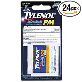 Handy Solutions Tylenol Pm (2 Gelcaps), 2 gel cap Packages (Pack of 24)
