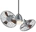  : Minka-Aire F602-BNCH Gyro Wall Control Brushed Nickel Ceiling Fan 42