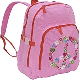 Miquelrius Agatha Ruiz de la Prada Peace & Love Large Pink Backpack