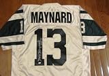 Don Maynard Autographed White Jersey - New York Jets - Hall of Fame