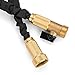 Premium 50' Expandable Hose, Best Expanding Garden Hose on the Market! Solid Brass Fittings, Double Latex Core, Heavy Duty Fabric, 3/4. Includes FREE Sprayer Nozzle and 2-Way Splitter