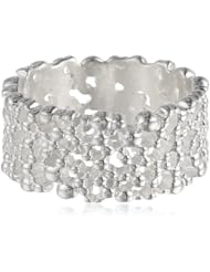 Zina Sterling Silver "Sea Foam Collection" Band Ring