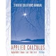 Applied Calculus, Student Solutions Manual by Deborah Hughes-Hallett