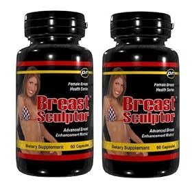 Breast Sculptor - Natural Enlargement Pills Bust Enlarger Enhancement (2 bottles)