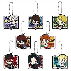 文豪ストレイドックス ステンドグラスマスコット BOX商品 1BOX=8個入り、全8種類