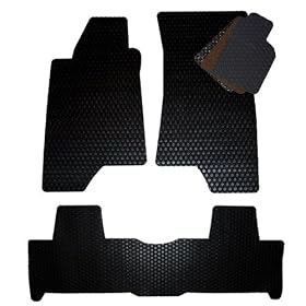 Acura RDX All-Weather Black Floor Mats 2007 2008 2009 2010