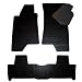 Acura MDX All-Weather Black Floor Mats 2001 2002 2003 2004 2005 2006 2007 2008 2009