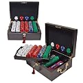 Trademark Poker 500-pc. 13 Gram Professional Poker Chip Set with Mahogany Case
