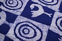 Kitchen Apron-Adinkra Blue