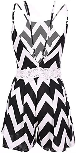 Superfish Women Plus Size Summer Halter Backless Jumpsuit Romper Beachwear